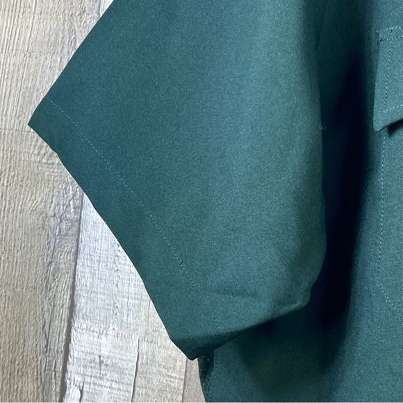 United Uniform Manufacturers Size XL(17-17-1/2) Dark Green Short Sleeve … - Picture 5 of 11